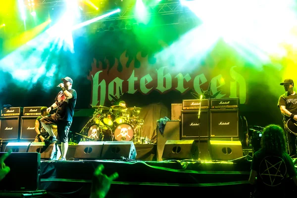 Hatebreed performance on the Metaldays in Tolmin — Stock Photo, Image