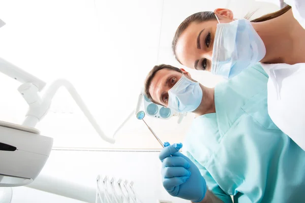 Inspección de dentistas —  Fotos de Stock