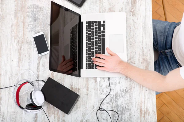 Working at home — Stock Photo, Image