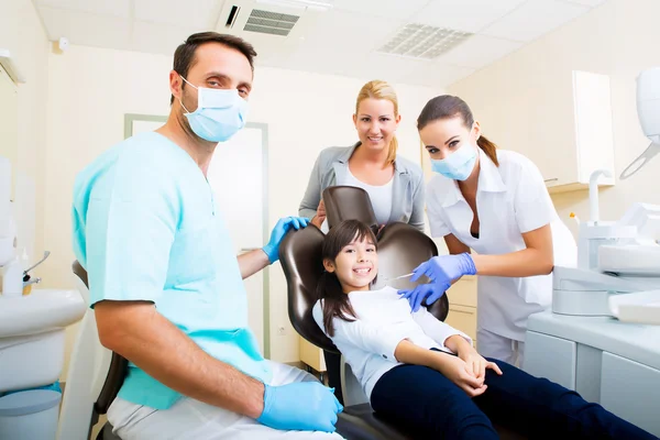 Consulta no dentista — Fotografia de Stock