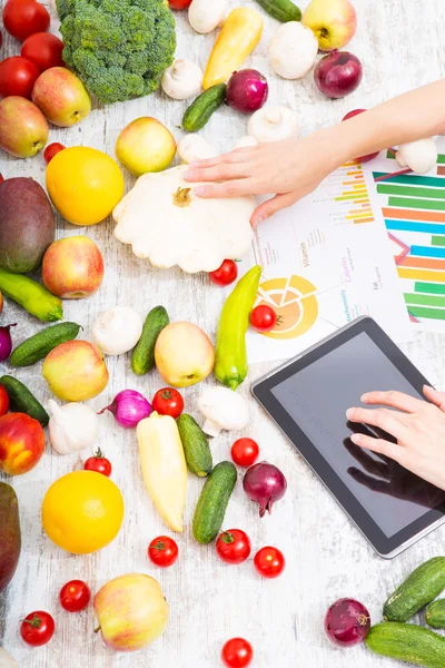 Nutritional education online — Stock Photo, Image