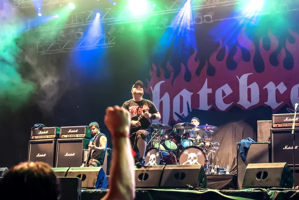 Hatebreed performance on the Metaldays in Tolmin — Stock Photo, Image