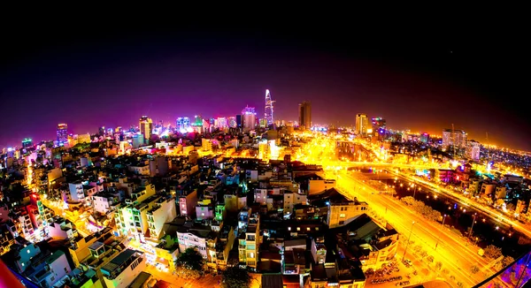 Die Skyline von Ho-Chi-Minh-Stadt — Stockfoto