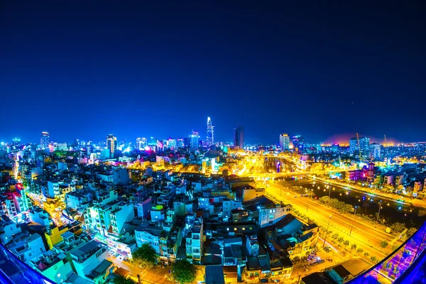 O Skyline da cidade de Ho Chi Minh — Fotografia de Stock