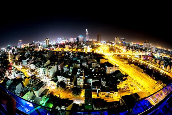 O Skyline da cidade de Ho Chi Minh — Fotografia de Stock