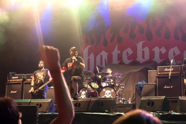 Hatebreed performance on the Metaldays in Tolmin — Stock Photo, Image