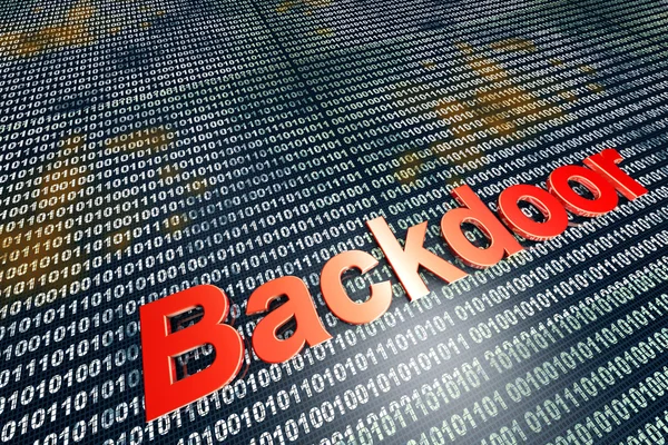 Backdoor — Stock Photo, Image