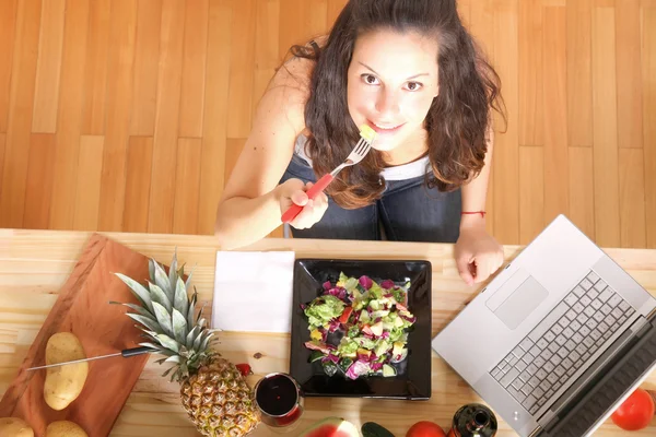 Vegetarische Informationen — Stockfoto