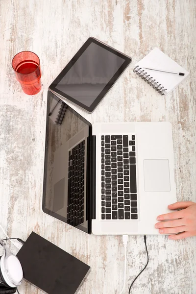 Working at home — Stock Photo, Image