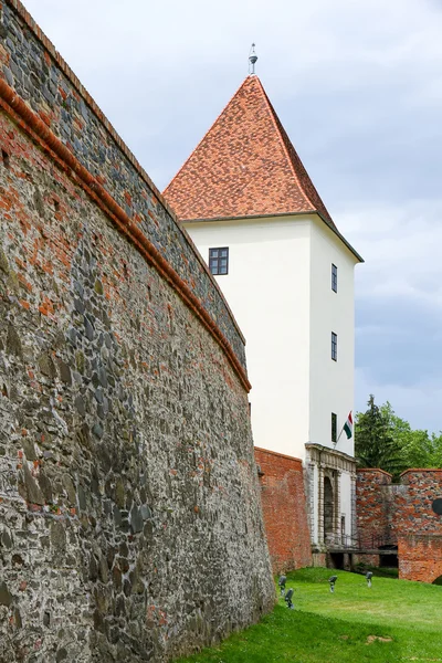 Castello medievale a Sarvar — Foto Stock