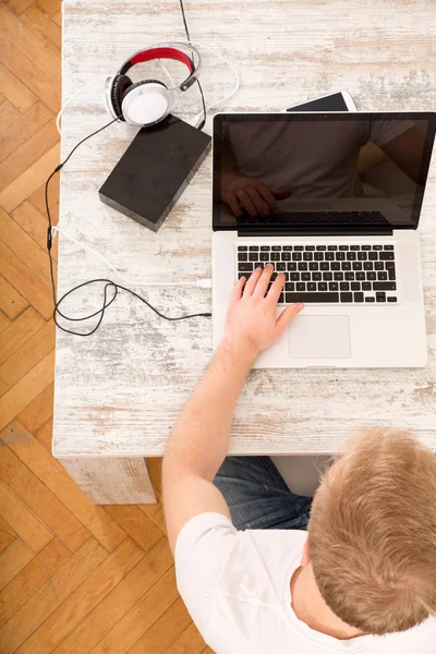 Working at home — Stock Photo, Image