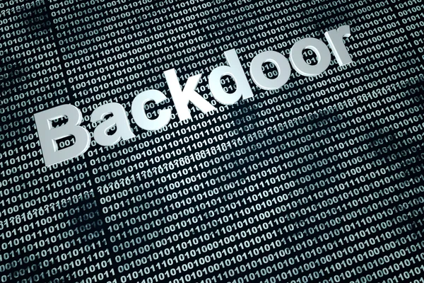 Backdoor — Stock Photo, Image