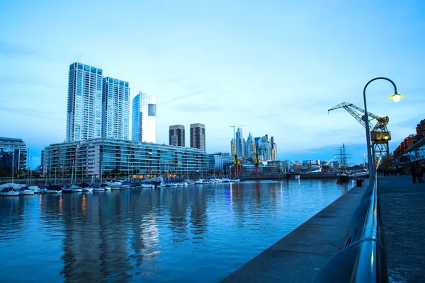 Puerto Madero en Buenos Aires — Foto de Stock