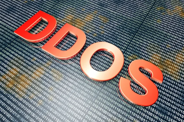 DDoS — стоковое фото