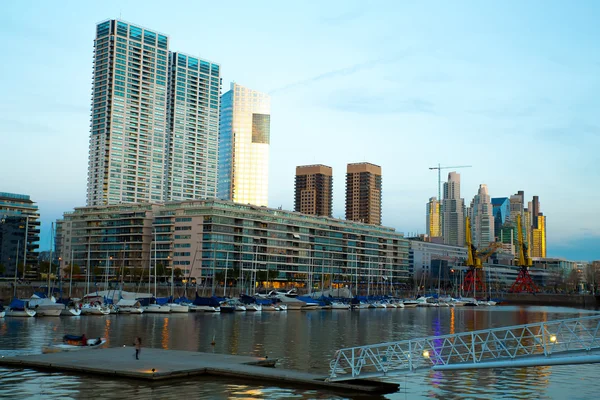 Puerto Madero en Buenos Aires — Foto de Stock