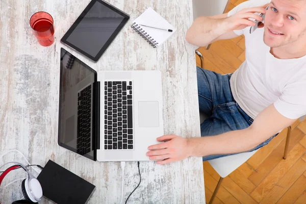 Trabajar en casa — Foto de Stock