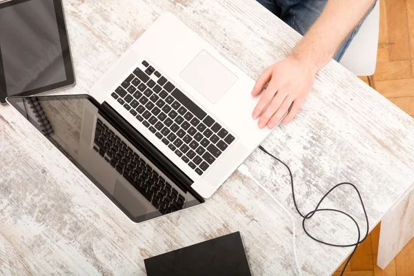 Working at home — Stock Photo, Image