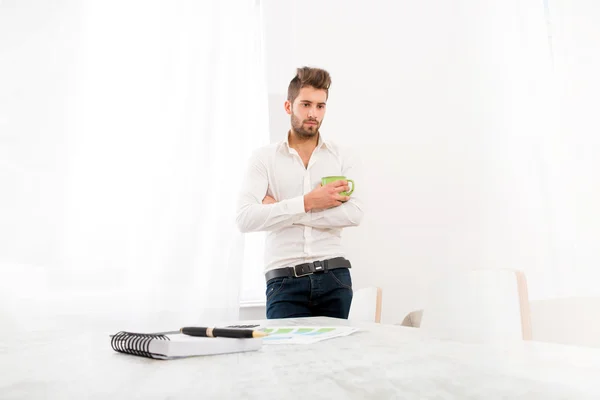 Uma pausa para café — Fotografia de Stock