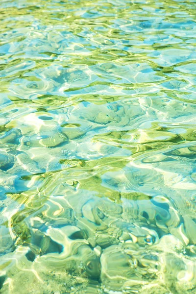 海の水の波紋の背景 — ストック写真