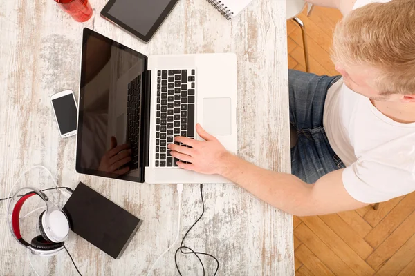 Working at home — Stock Photo, Image