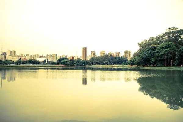Parque Ibirapuera em São Paulo — Fotografia de Stock
