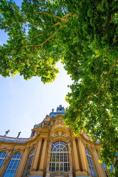 O castelo de Vajdahunyad — Fotografia de Stock