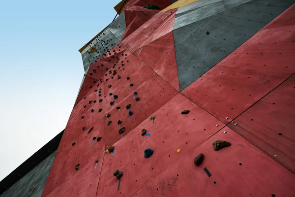 No one of rock climbing walls — Stock Photo, Image