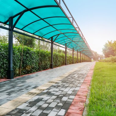 Modern bir şehir içinde yaya erişimi