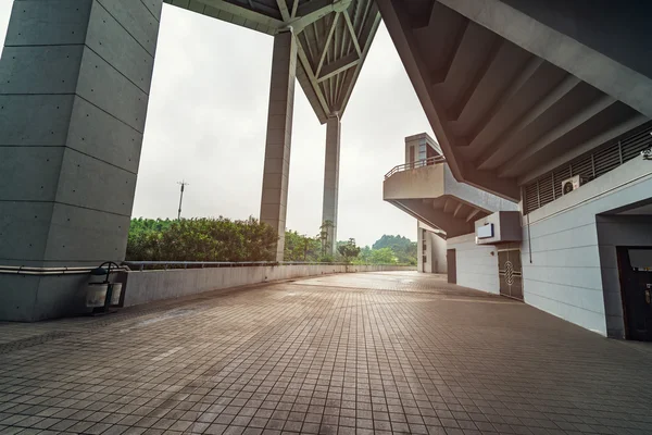 Ordet plattform och modern konstruktion bakgrunden — Stockfoto