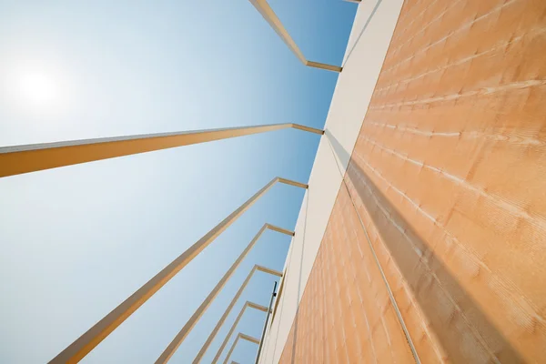 Edificio exterior en ciudades modernas — Foto de Stock