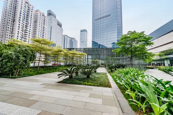 La ecologización del edificio de oficinas — Foto de Stock