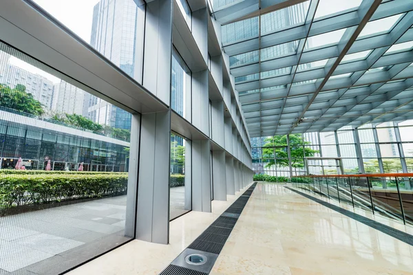 The greening of the office building — Stock Photo, Image