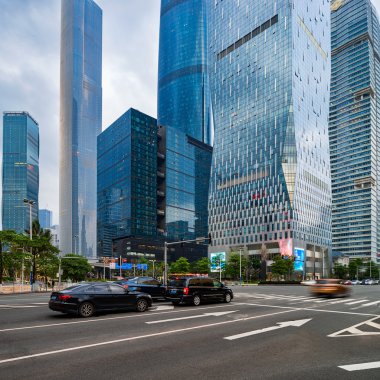 Yolun şehrin Shenzhen, Çin