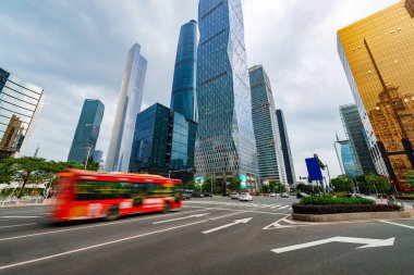 Yolun şehrin Shenzhen, Çin