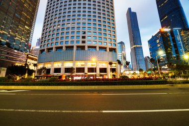 Yolun şehrin Shenzhen, Çin