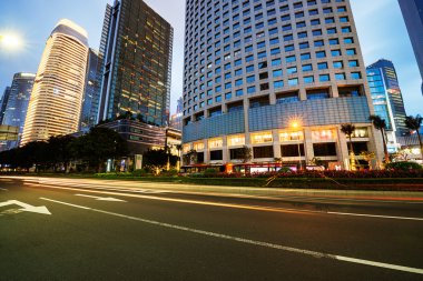 Yolun şehrin Shenzhen, Çin