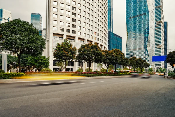 Yolun şehrin Shenzhen, Çin — Stok fotoğraf