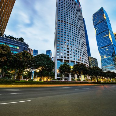 Yolun şehrin Shenzhen, Çin