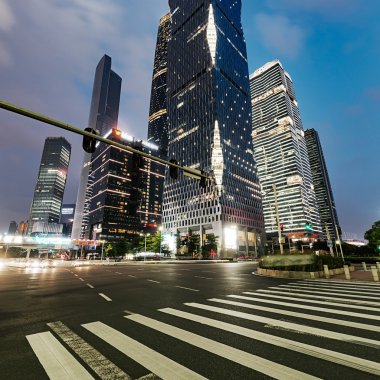 Yolun şehrin Shenzhen, Çin