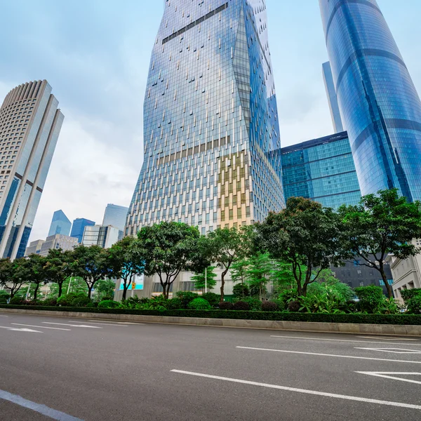 La route dans la ville de Shenzhen, Chine — Photo