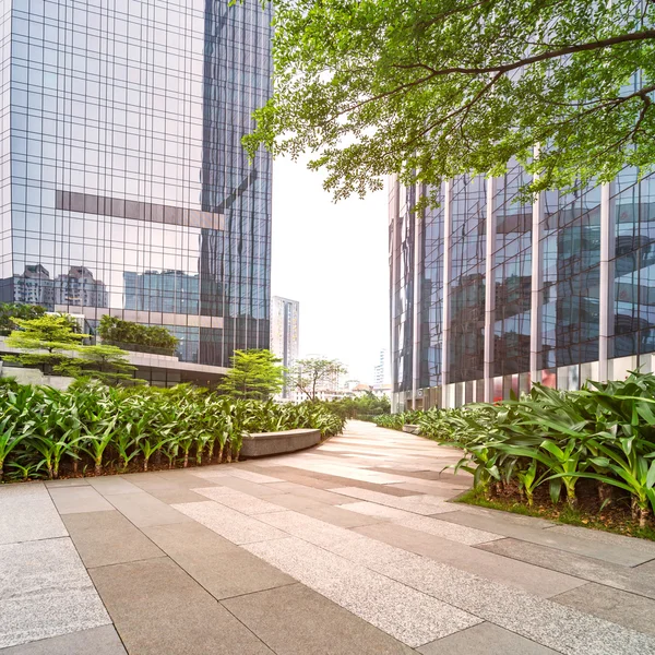 La ecologización del edificio de oficinas — Foto de Stock