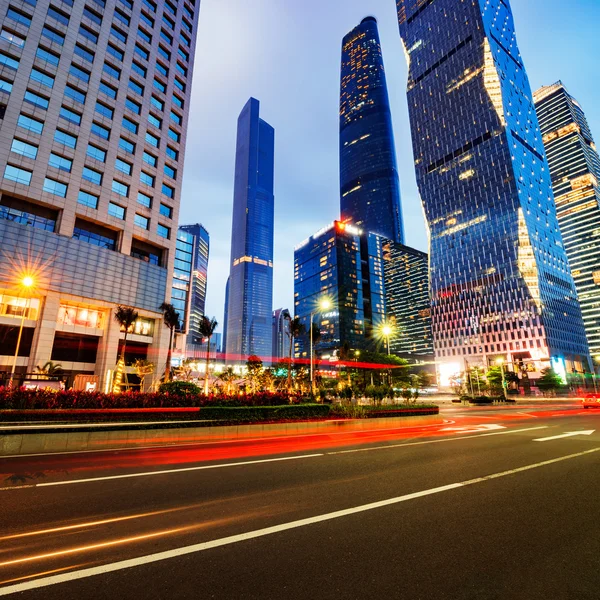 El camino en la ciudad de Shenzhen, China — Foto de Stock