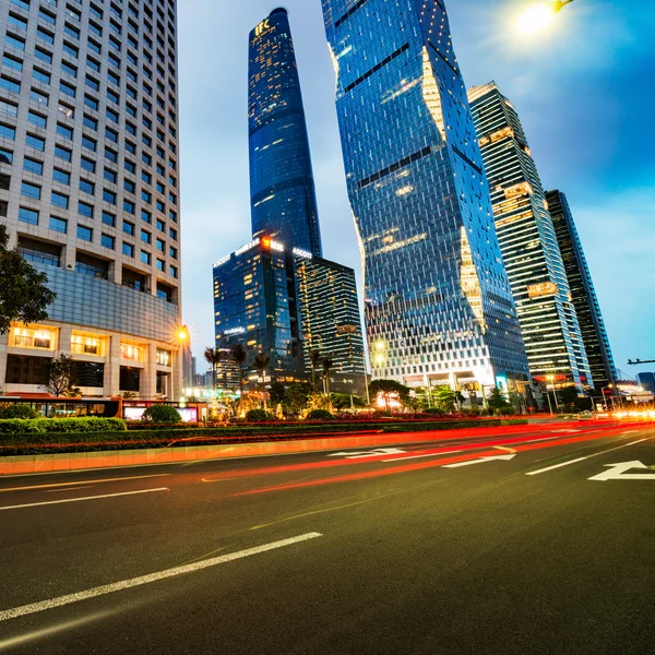 Die straße in der stadt shenzhen, china — Stockfoto