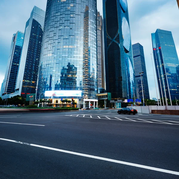 La strada nella città di Shenzhen, Cina — Foto Stock