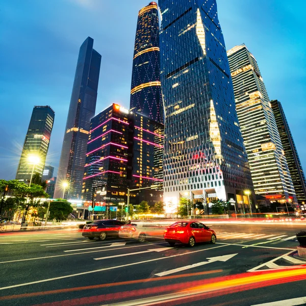 Die straße in der stadt shenzhen, china — Stockfoto