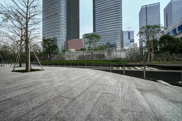 Stadtplatz moderne Architektur aus China — Stockfoto