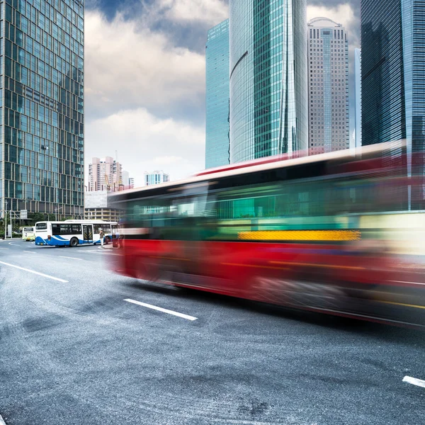 Office buildings and road — Stock Photo, Image