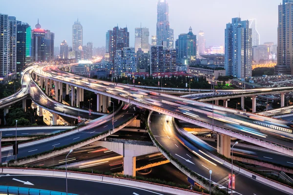Shanghai overpass — Stock Photo, Image