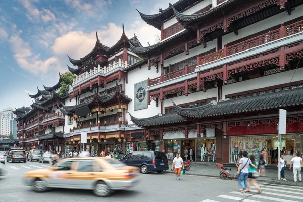 Beautiful yuyuan garden , — Stock Photo, Image