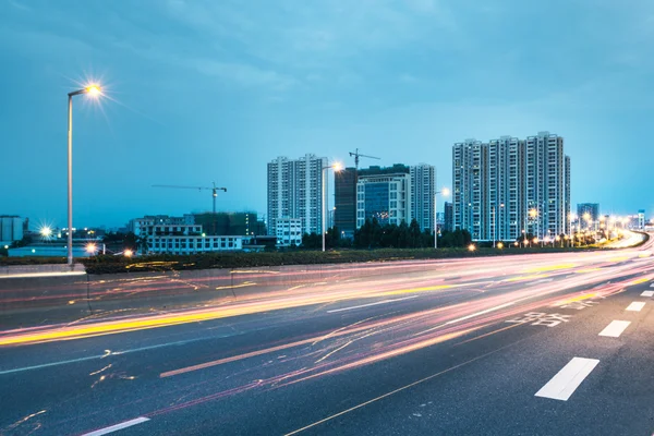 Stadt und Straße — Stockfoto